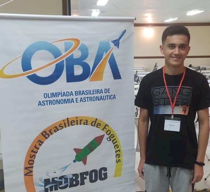 Estudante de Criciúma está entre os 40 melhores do Brasil em olimpíada de Astronomia