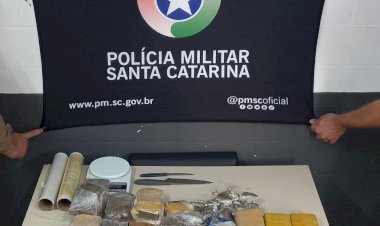 PM apreende mais de 9 kg de Maconha