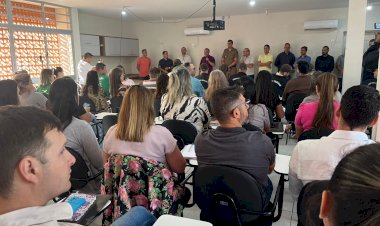 Governo apresenta vigilantes contratados para atuar na rede municipal de ensino de Forquilhinha
