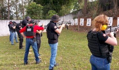 Policiais Civis do sul do estado recebem curso de atualização em armas longas