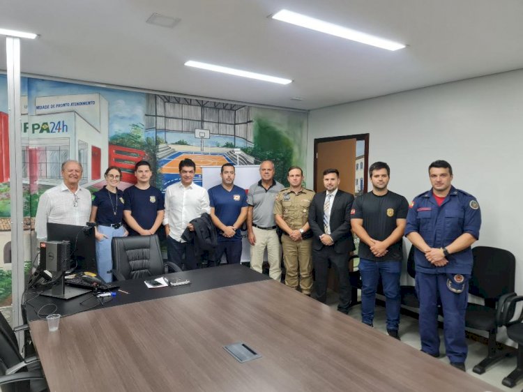 Gabinete de Gestão Integrada Municipal promove reunião para discutir segurança pública em Criciúma
