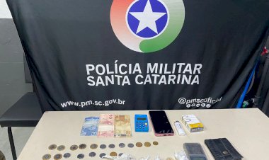 HOMEM É PRESO POR TRÁFICO EM POSTO DE COMBUSTÍVEL NA SANTA LUZIA