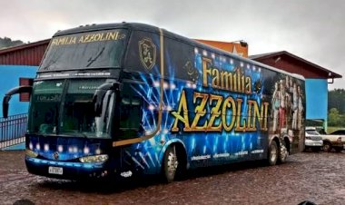 Banda que ia fazer apresentação em Nova Veneza sofre acidente de ônibus no Paraná