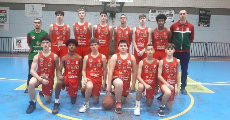 Basquete masculino de Criciúma vence Balneário Camboriú no Estadual Sub-15