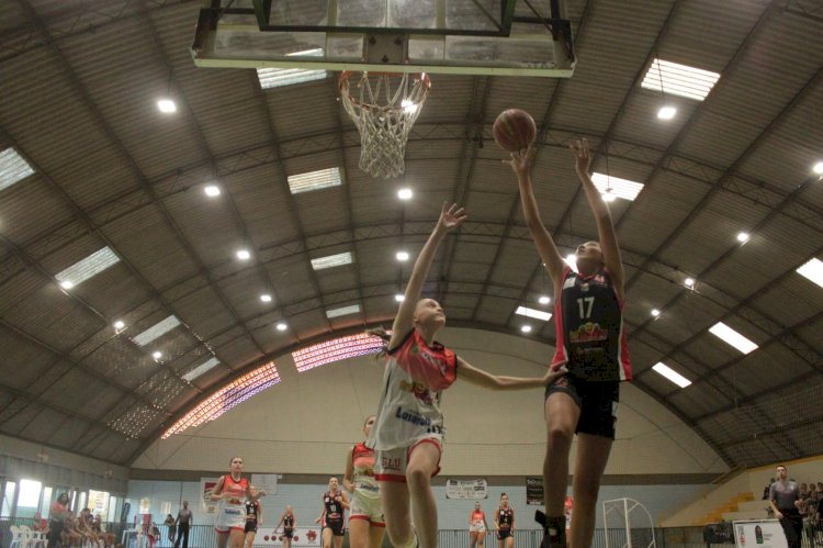 Equipe criciumense de basquete Sub-15 garante vaga para as semifinais do Estadual