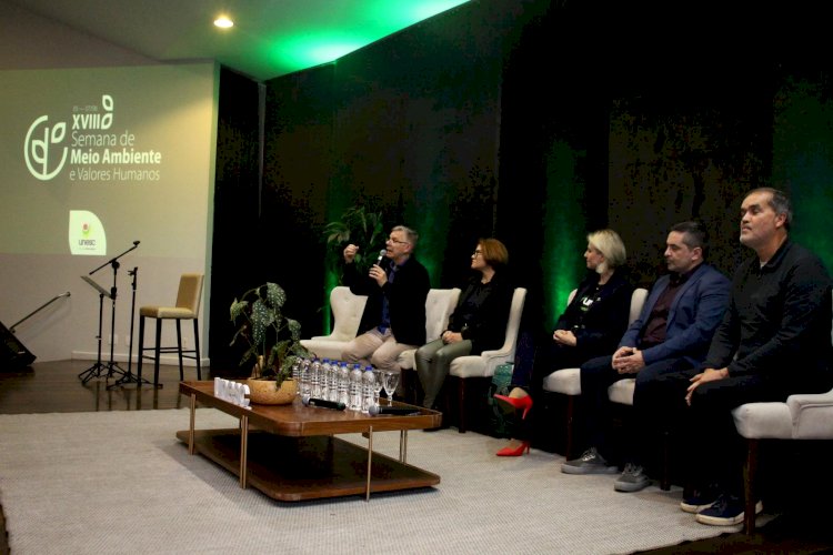 • Água e saúde são foco da palestra de abertura da Semana de Meio Ambiente da Unesc