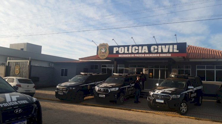 Polícia Civil faz Operação no Balneário Rincão