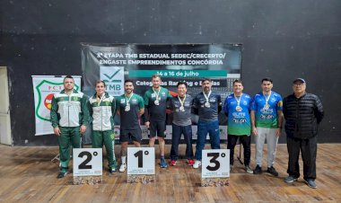 Com 19 medalhas, Mampituba/FME Criciúma é vice-campeão da 3ª etapa do Estadual de tênis de mesa