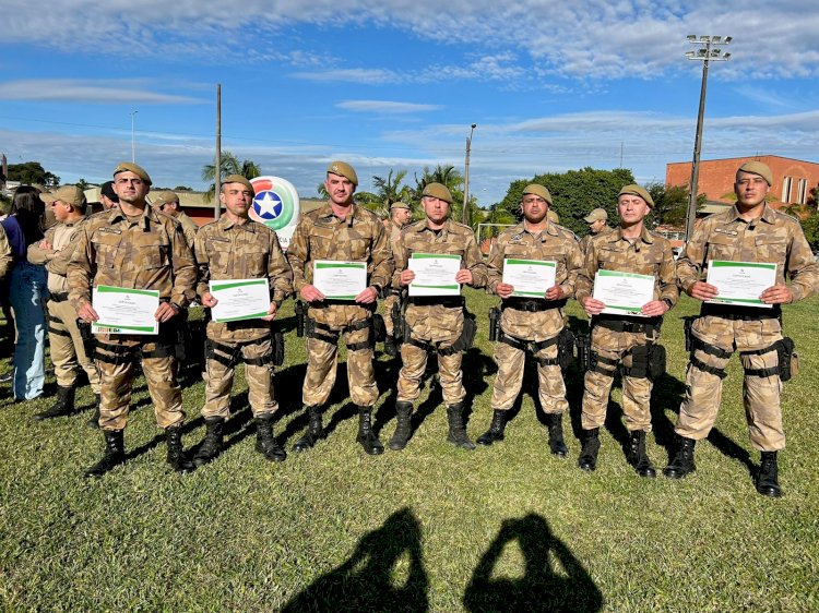 SARGENTOS E CABOS PARTICIPAM DE CURSOS DE APERFEIÇOAMENTO NA REGIÃO DO 9º BATALHÃO DA PM