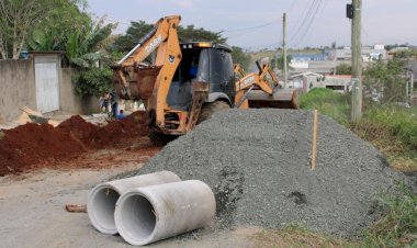Prefeitura de Criciúma inicia pavimentação de ruas do bairro Cristo Redentor