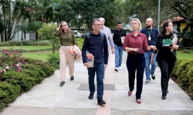 Na Unesc, representantes da Escola do Legislativo conhecem as possibilidades de parcerias em uma Universidade Comunitária