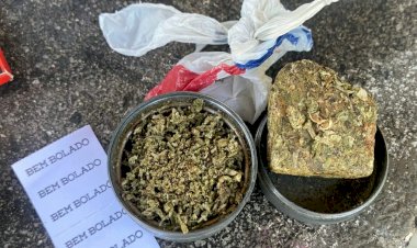 Patrulha Bik prende homem com droga na área central de Criciúma