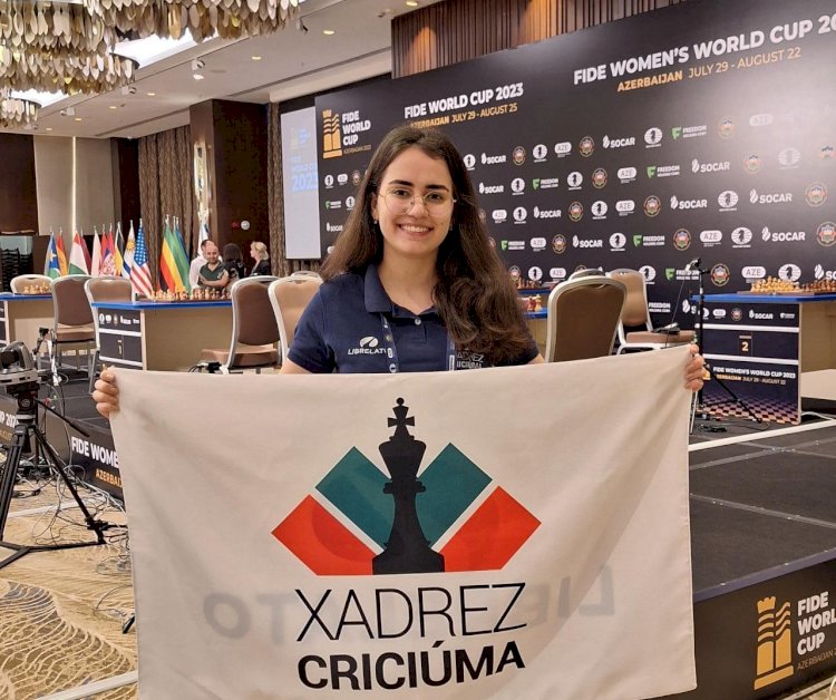 Atleta de Criciúma participa da Copa do Mundo de Xadrez no Azerbaijão