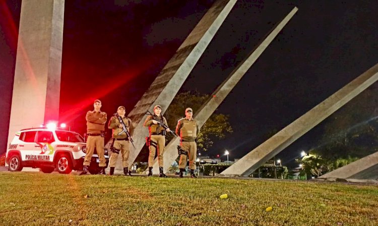 ALUNOS DA PM DO CURSO DE SARGENTO PARTICIPA DE OPERAÇÃO EM CRICIÚMA