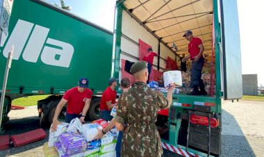 Criciúma arrecada mais de 50 toneladas em doações para desabrigados no Rio Grande do Sul