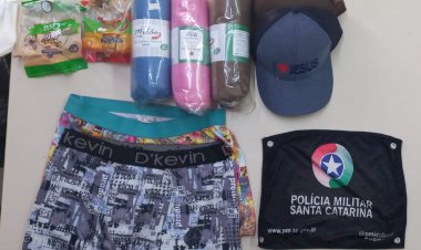 DUPLA QUE ROUBOU CUECAS É PRESA EM CRICIÚMA