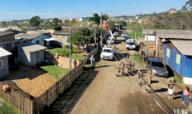 Após energia ser cortada lideranças de bairros se unem para ajudar bairro Santo André