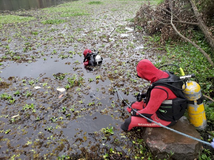 BOMBEIROS PROCURAM IDOSO EM AÇUDE NA ViLA ZULEIMA