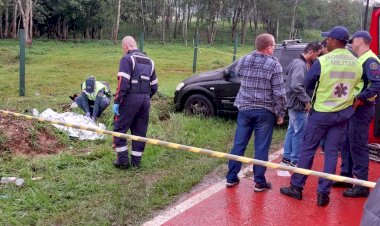 Após colisão em veículo Motociclista morre em Criciúma