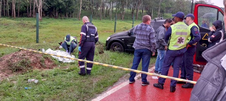 Após colisão em veículo Motociclista morre em Criciúma