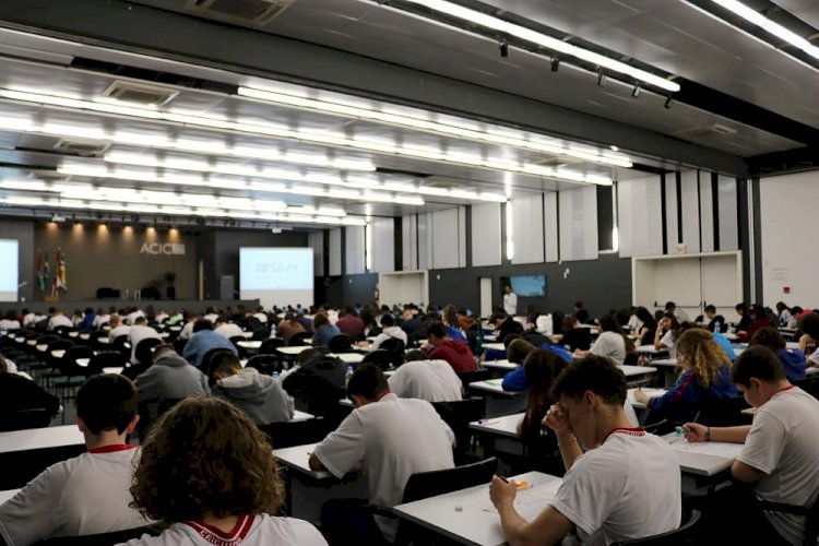 Estudantes da rede municipal de ensino de Criciúma se destacam no 7º Prêmio Acic de Matemática