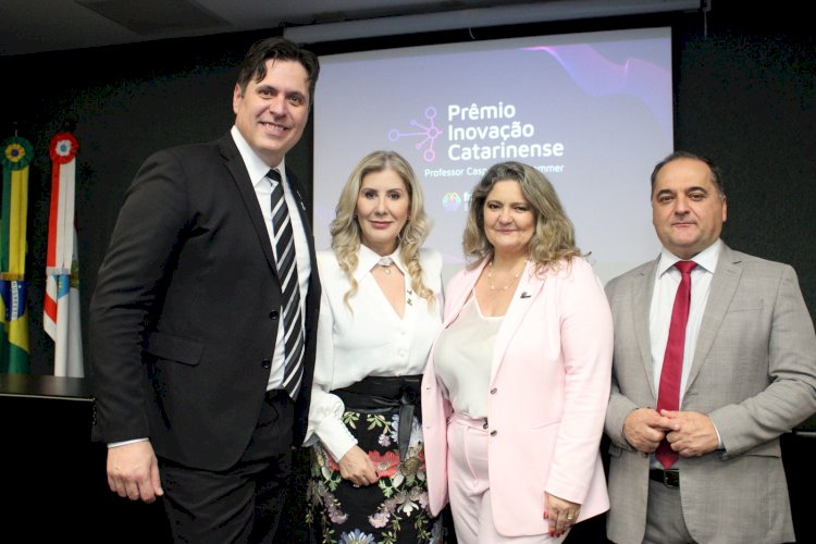 Unesc recebe prêmio Inovação Catarinense, da Fapesc