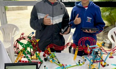 Estudantes de projeto em parceria com o SESI participam de Feira de Robótica em Criciúma