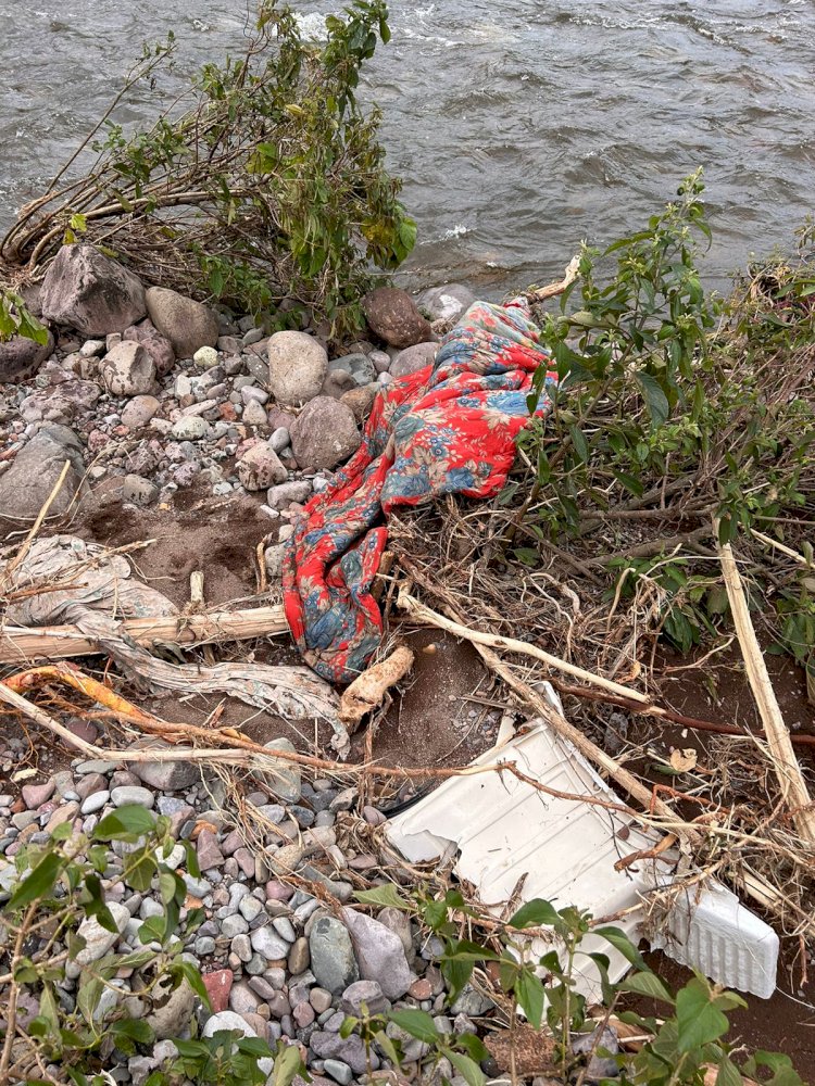 PARTE DE CORPO HUMANO É ENCONTRADO EM BEIRA DE RIO