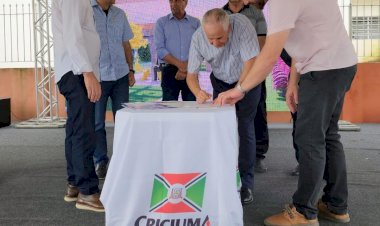 Asilo São Vicente de Paulo recebe área publica da prefeitura de Criciúma