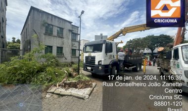 Prefeitura de Criciúma intensifica ações após fortes chuvas