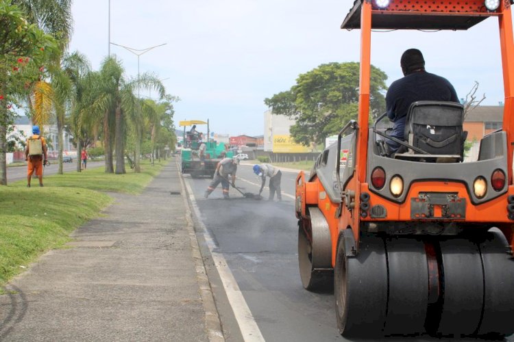 Prefeitura de Criciúma inicia obras de revitalização da Avenida Centenário