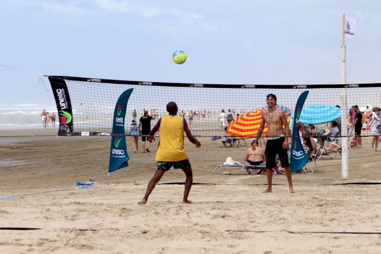 Summer Unesc recebe etapa do Estadual de Handebol de Areia