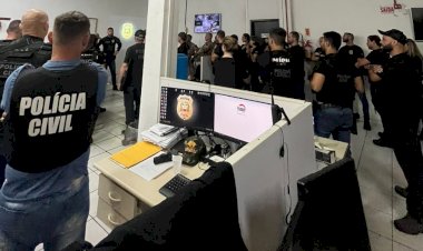 Polícia Civil faz operação no Pinheirinho, e região do Trilho, resulta na condução de 8 pessoas e na apreensão de drogas, dinheiro e munições de calibre restrito