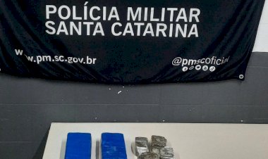 PM apreende cerca de  dois KG de Maconha