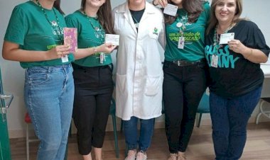 Profissionais da Unesc intensificam ações da Campanha de Vacinação