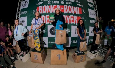 Skatistas criciumenses conquistam medalhas na 1ª etapa do Circuito Catarinense de Bowl