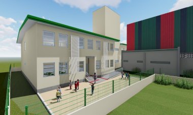 Ordem de serviço para reforma e ampliação da Escola Municipal Pe. Ludovico Coccolo no São Luiz é assinada