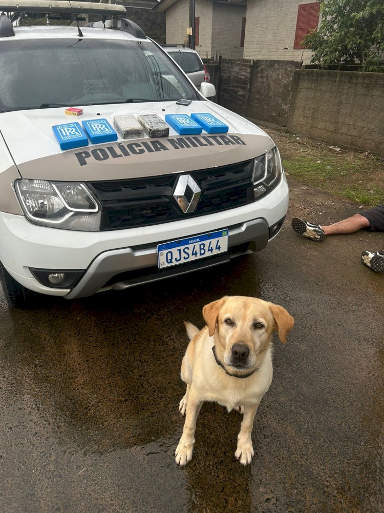 Traficante é preso com mais de 6kg de cocaína e crack em Criciúma