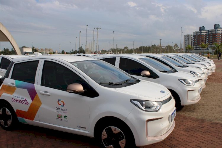 Criciúma Sustentável: economia com carros elétricos chega a R$ 140 mil durante primeiro mês