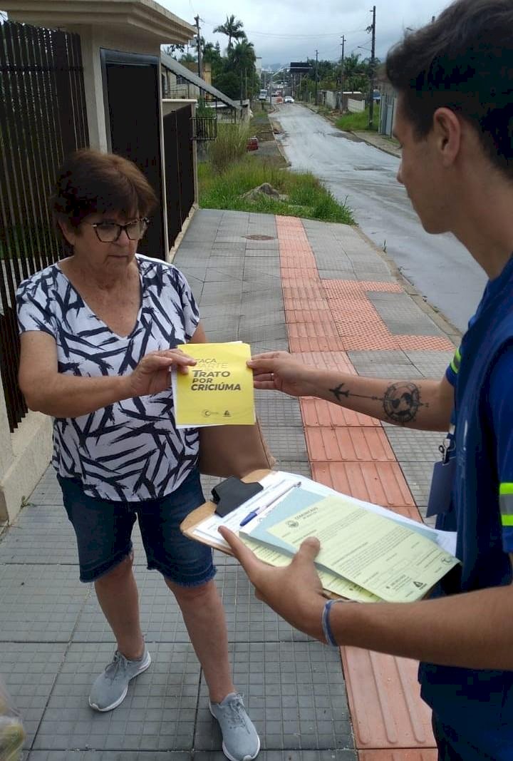 CASAN alerta 3,3 mil moradores para agendar as vistorias do Trato por Criciúma