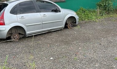 Veiculo furtado é recuperado pela PM