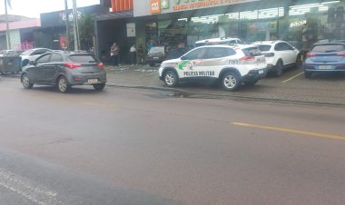 Motorista é preso após colidir em estabelecimento comercial no Rio Maina