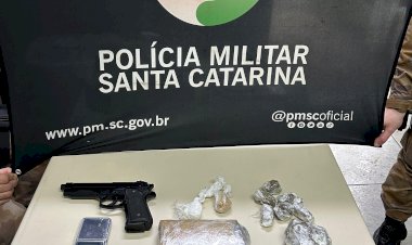 Polícia apreende adolescente com mais de meio kg de drogas em bairro de Criciúma