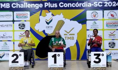 Atleta do Mampituba/FME Criciúma/Unesc conquista três medalhas em etapa do Mundial