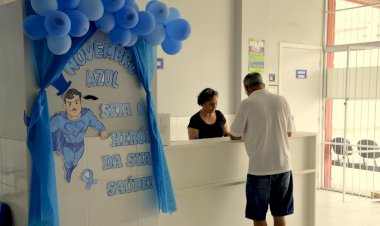 Novembro Azul em Siderópolis: Campanha incentiva homens a cuidarem da saúde com ações nas UBSs