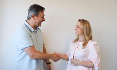 Vaguinho anuncia Vereadora Geovana Zanette para  Secretaria de Educação