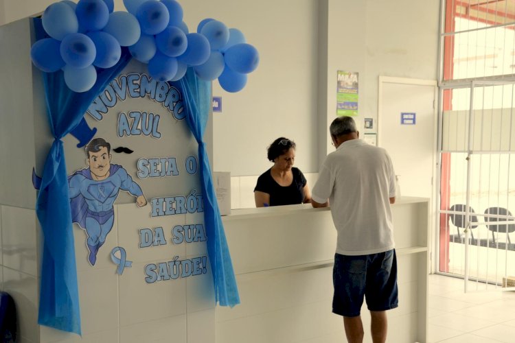 Novembro Azul em Siderópolis: Campanha incentiva homens a cuidarem da saúde com ações nas UBSs