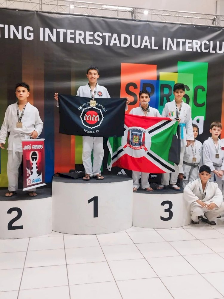 Judocas de Criciúma conquistam bronze no maior evento da modalidade do Sul do Brasil