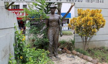 Parceria com sindicato para conservação do Monumento ao Mineiro é feita com a prefeitura