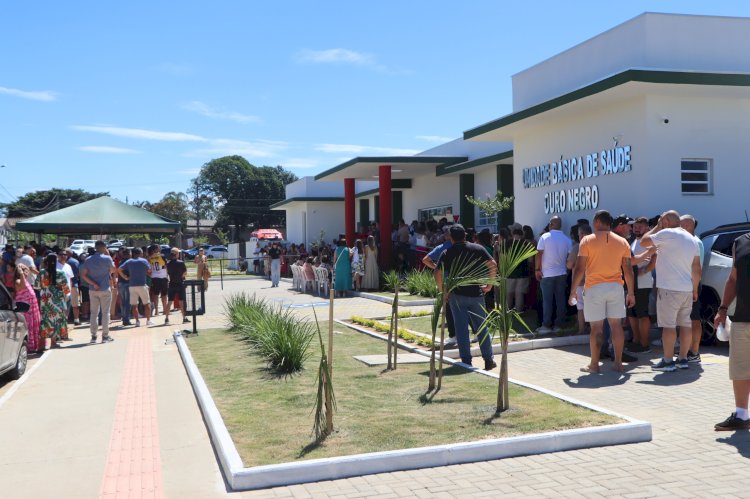 NOVA UNIDADE BÁSICA DE SAÚDE É INAUGURADA EM FORQUILHINHA